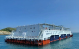 浙江省首艘半潛式深遠(yuǎn)海養(yǎng)殖平臺(tái)“東海1號(hào)”豐收季！
