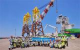 海龍海上風電項目：本地制造的巨型導管架基礎助力亞太最大風電場建設