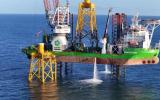 法國Dieppe Le Tréport海上風電場首座基礎成功安裝